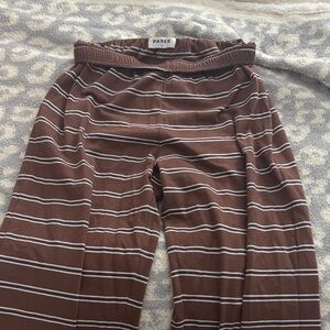 Parke Brown Striped Pants (RESERVED)